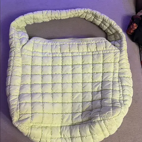 Simply Southern  Quilted Shoulder Bag in Soft Green