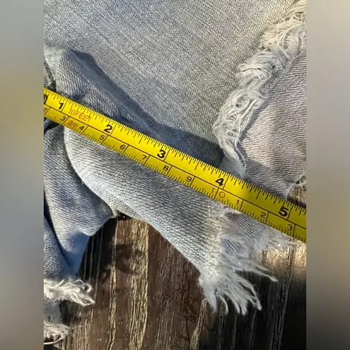 American Bazi Distressed Stretch Jean Shorts Size 1X Size 16-18