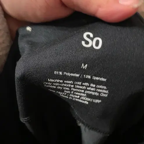 SO  PATTERNED FULL LENGTH ACTIVE LEGGINGS