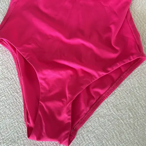 MELISSA ODABASH PANAREA FUCHSIA SWIMSUIT, Size 4, $275 Pink