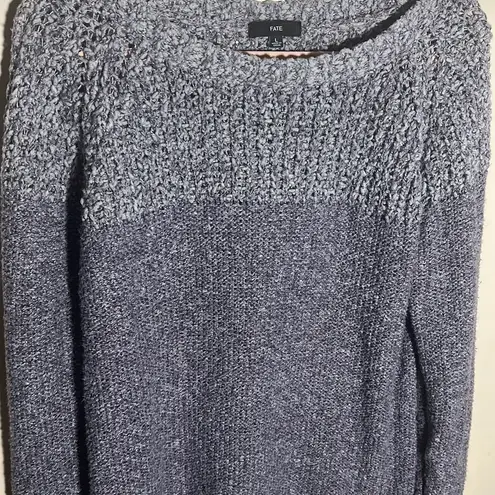 Fate by Stitchfix Womens Knit Cozy‎ Sweater | Large Purple