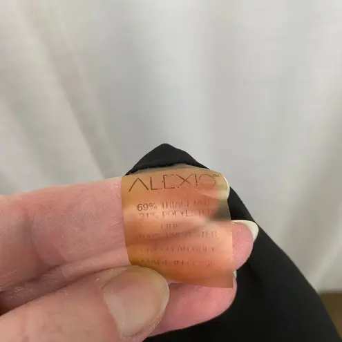 Alexis Black Brenda High Slit Wide Leg Pants Sz.L