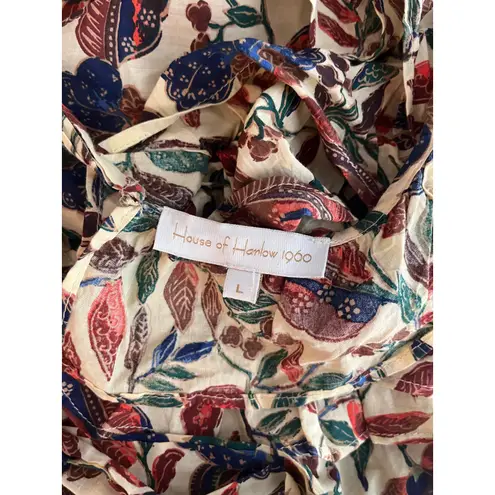 House of Harlow 1960 sister print dress