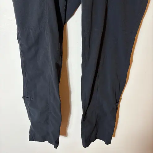 Duluth Trading Company Black Cargo Pants Size 8x31 Outdoor Hiking Travel