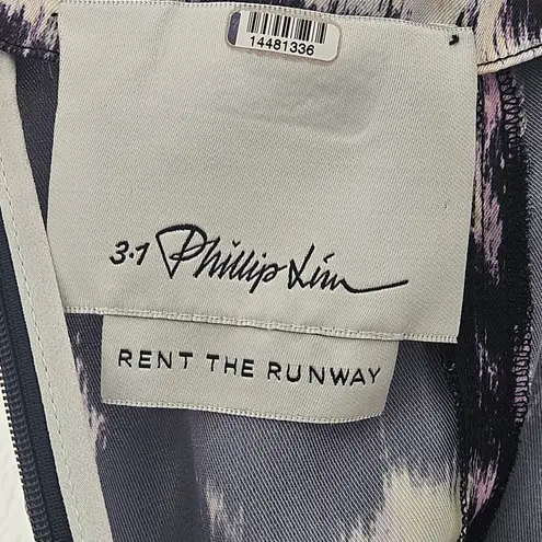 3.1 Phillip Lim x RTR Abstract Daisy Layered Skirt with Slit Size 4