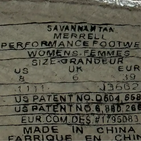 Merrell Savannah Tan Thong Sandals