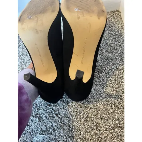 Banana Republic  suede‎ pumps