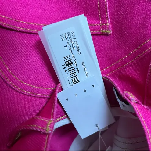 NWT AREA Embellished Ombré Wide