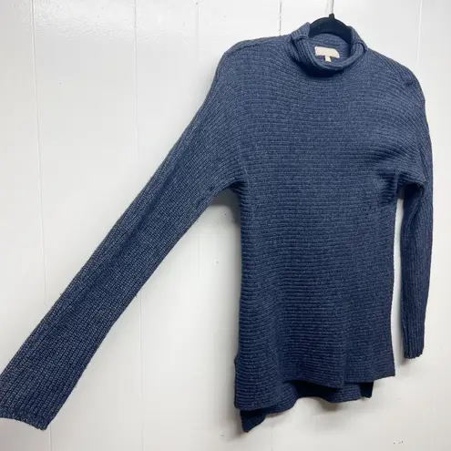 Benedetta B. Made in Italy Merino Wool Cashmere Blend Women's Blue Sweater Small