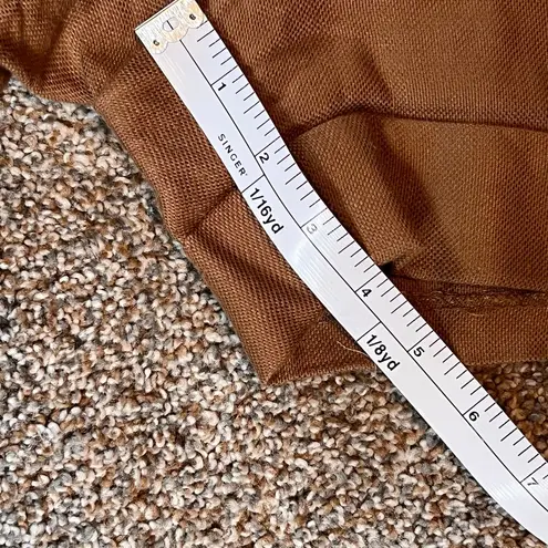 Mango MNG  Women's Linen/Viscose Shorts.  Copper.  Size XXL