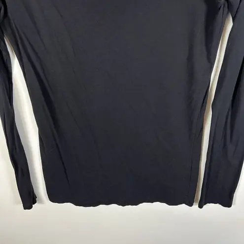 Vince  Black Long Sleeve T-Shirt Women’s Size Medium  Casual‎ Minimalist Designer