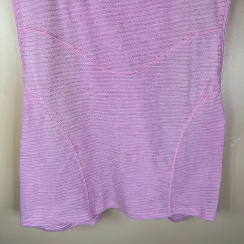 Lululemon  Stronger As One Light Pink Tank Size 12‎ Cropped Athletic Wear Outdoor