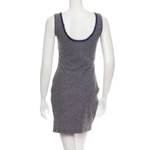 NWOT Vena Cava Knit Dress Women XS Body Con High Fashion Navy Blue, Black & Grey Blue