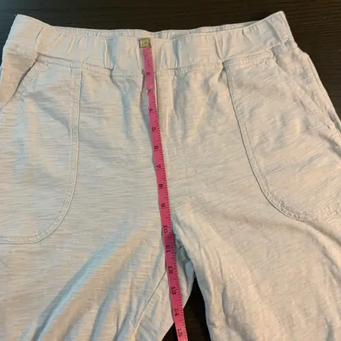 Escape by Habitat Clothes Womens Crop Pants Size M Resortwear Cruise Vacation Gray Size M