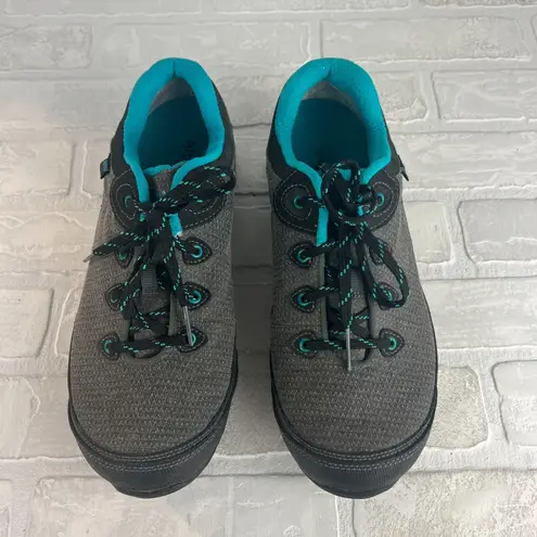 Teva Ahnu Womens Sugarpine Air Mesh Hiking Shoes 11 Gray Trail Waterproof Vibram