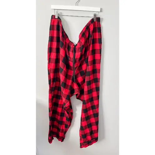 Wondershop Women's Buffalo Check Flannel Christmas Holiday Pajama Set