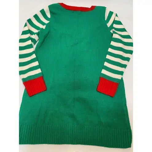 United States Sweater Holiday Elf Sweater (or size small sweater dress) Green Size L