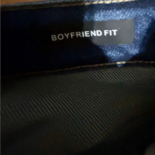 Judy Blue NWOT plus ladies distressed dark wash denim skinny boyfriend fit 15/32 - Image 5