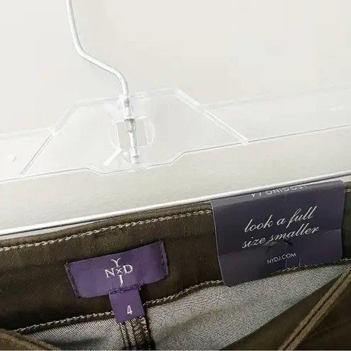 NYDJ NWT Alina Leggings Jeans Jeggings Sculpting Denim Brown Compact Stretch 4