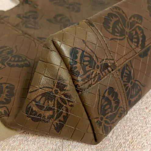 Bottega Veneta Brown Butterfly Tote Bag