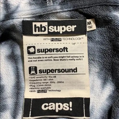 Hoodiebuddie tie dyed jacket Black Size M