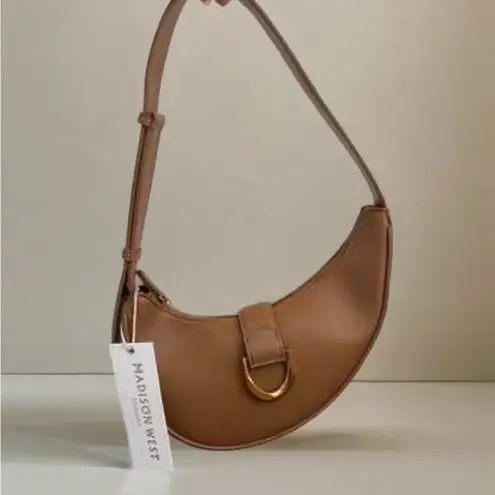 Madison West Brown Shoulder Bag