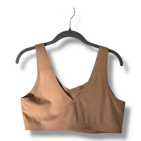 HONEYLOVE SoftForm Seamless Sculptwear Shaping Support Beige Comfort Everyday 1X Tan