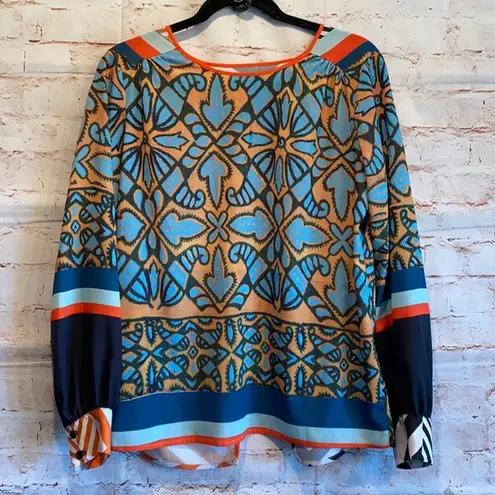 Clover Canyon geometric xs blouse long sleeve
