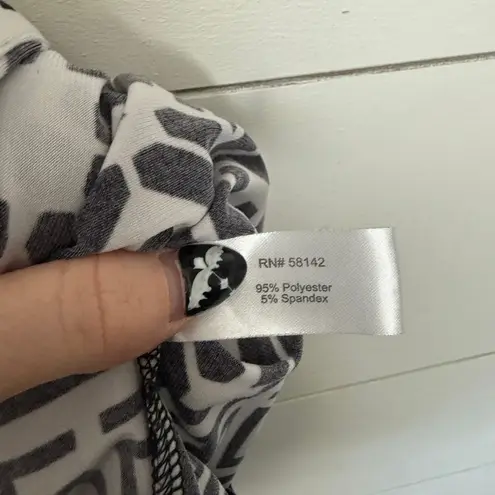 Boston Proper Women’s 6 Patterned Wrap Dress Stretchy