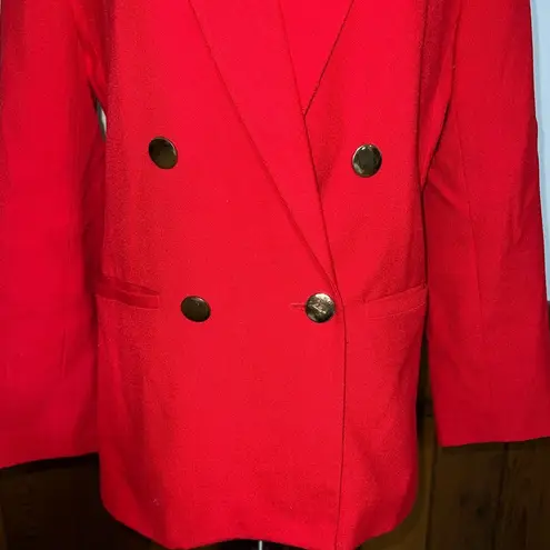 Gorgeous Vintage Y2K Sheridan Square Red Blazer! Size 12
