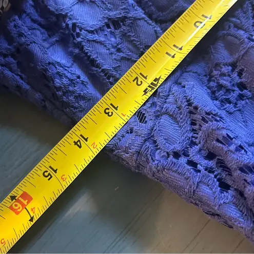 City Studio Violet Blue Lace Dress | Size 11 (Large) Purple