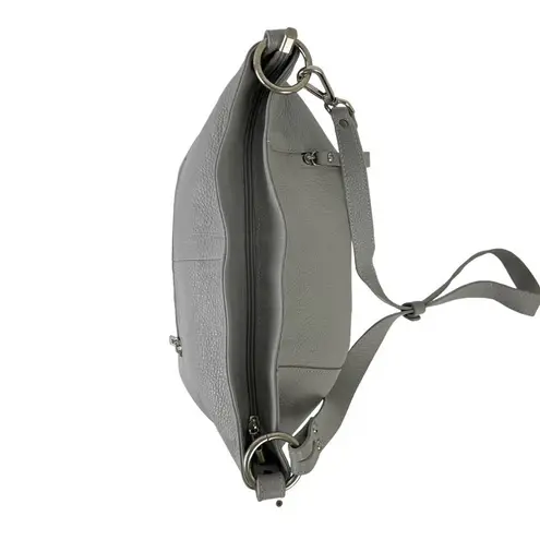 Genuine Leather Borse in Pelle Made in Italy Shoulder Bag Gray