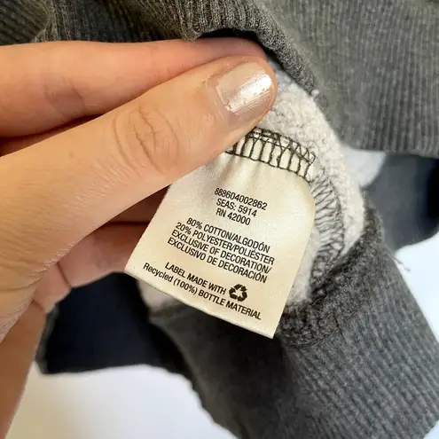 Everlast Sports grey hoodie sweater women's size medium fleece cotton top casual