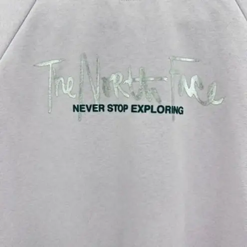 The North Face ‎ Womens Size S Pullover Sweatshirt Crewneck Never Stop Exploring