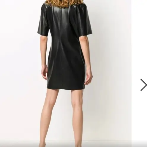 NANUSHKA “Berto” Vegan Leather Collared Button