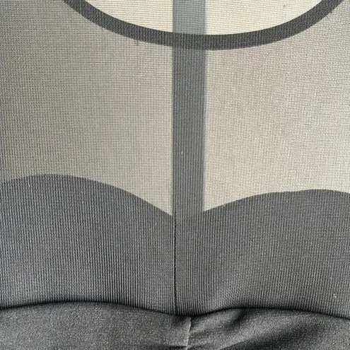 Valerie Bertinelli Cinched Bodycon Dress with Nylon Neckline Black Size 4