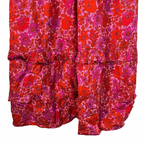 Tuckernuck Pink City Prints Poppy Isabel Classic Smocked Block Print Midi Dress