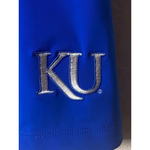 New NUYU Girl KU Kansas University Yoga Tank Top Sz XL Blue