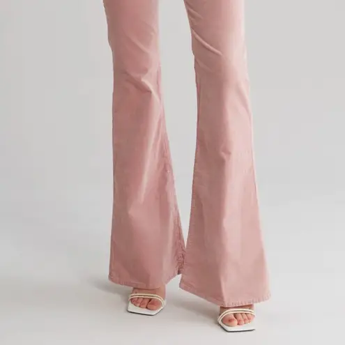 AG Adriano Goldschmied NWT  Quinne High Waist Flare Leg Jeans In FRESH ROSE