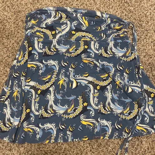 Patagonia  Womens Lithia Skirt / Convertible Halter Top Fish Design large