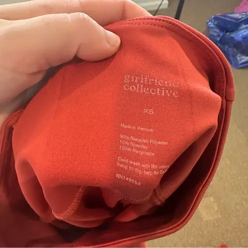 Girlfriend Collective | Compressive High Waisted Leggings Sedona/Ember Size XS