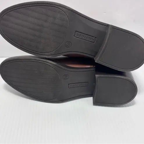 Tommy Hilfiger  Womens Imiera Faux‎ Leather Ankle Booties Brown Size 7.5