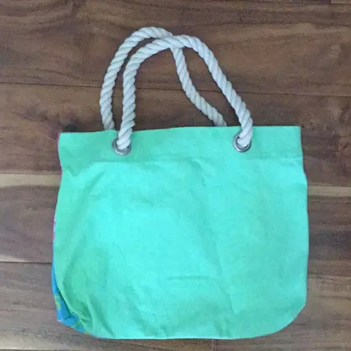 Cute Canvas Tote Bag Green