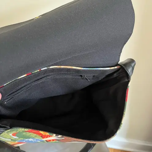 Handmade Messenger Bag with Senorita Pin