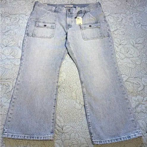 Levi's  PREMIUM Middy Outback Patch Pocket Bootcut Jeans – Days of Summer Sz 34🧡