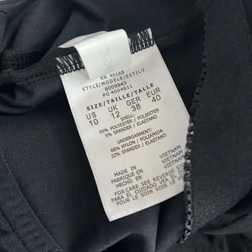 One Piece Magicsuit Theresa BLACK Swim Romper, Size 10 New w/Tag $156