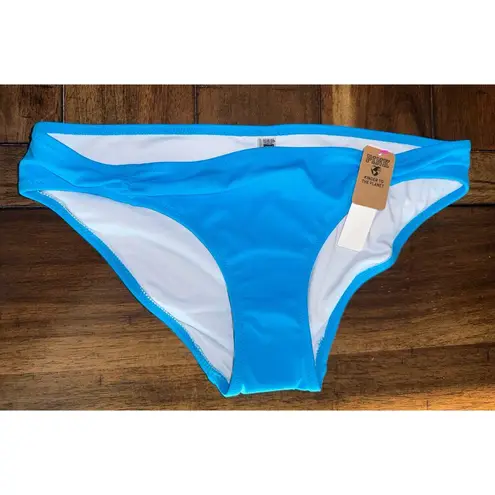 PINK - Victoria's Secret Victoria's Secret PINK Push Up Triangle Bikini Top & Bottom Swim Set Blue S