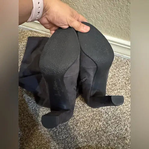 Sam Edelman Sam‎ Edelman Women's Kent Black Suede Over The Knee Boots Size 6.5