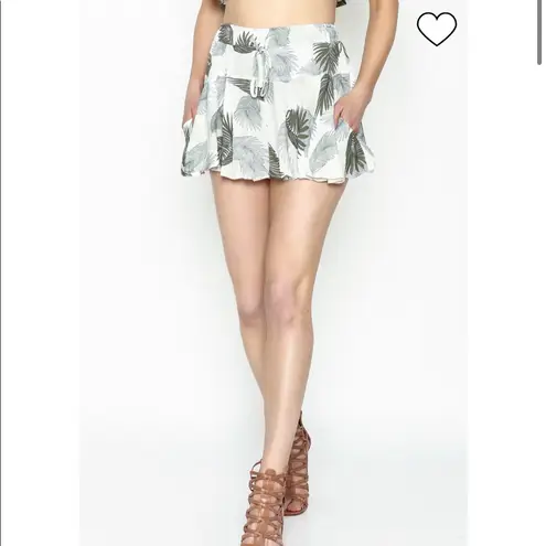 Sadie & Sage olive green Skort