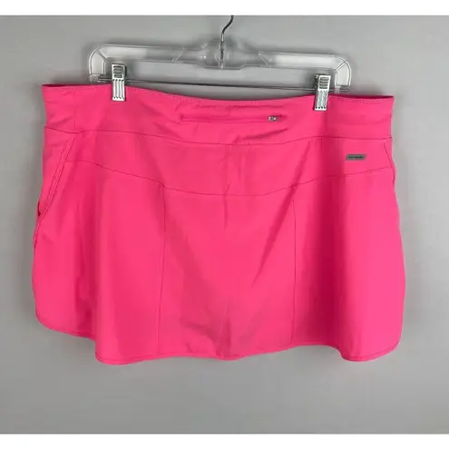 Danskin  Now Womens  XL 16 - 18 Semi Fitted  Pink Golf Golfing Tennis Skort